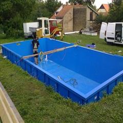 Pool 8 x 4 m rechteckig